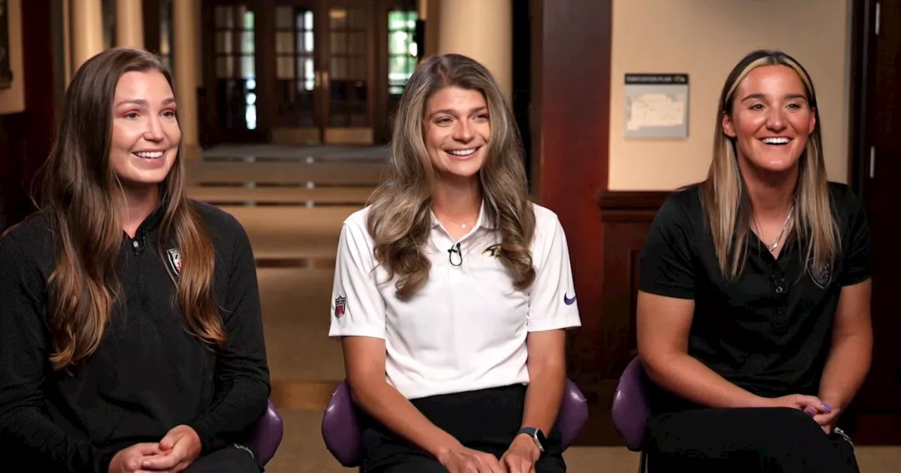 EXCLUSIVE: Meet the 3 Female Coaches on the Baltimore Ravens' Staff This Season