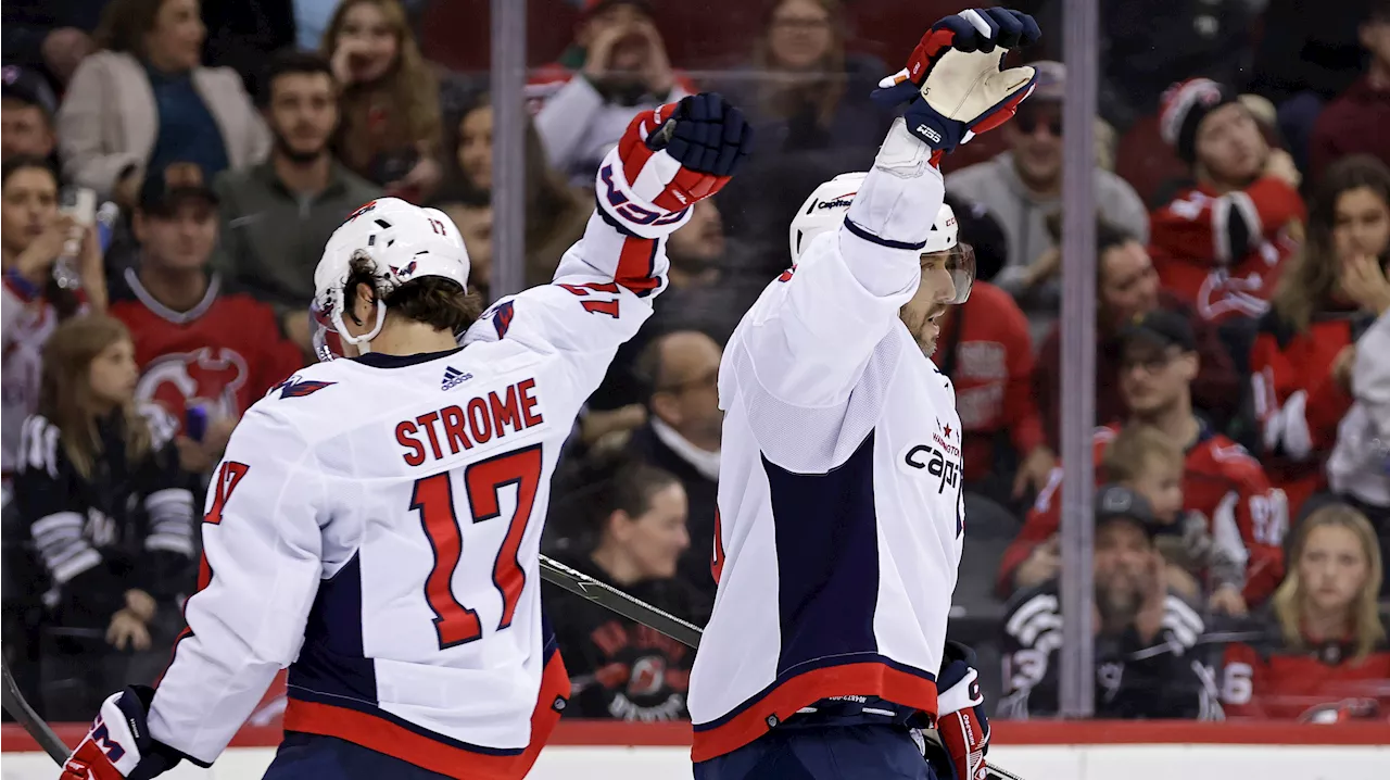 Capitals' Strome ready to help Ovechkin break Gretzky's record this season