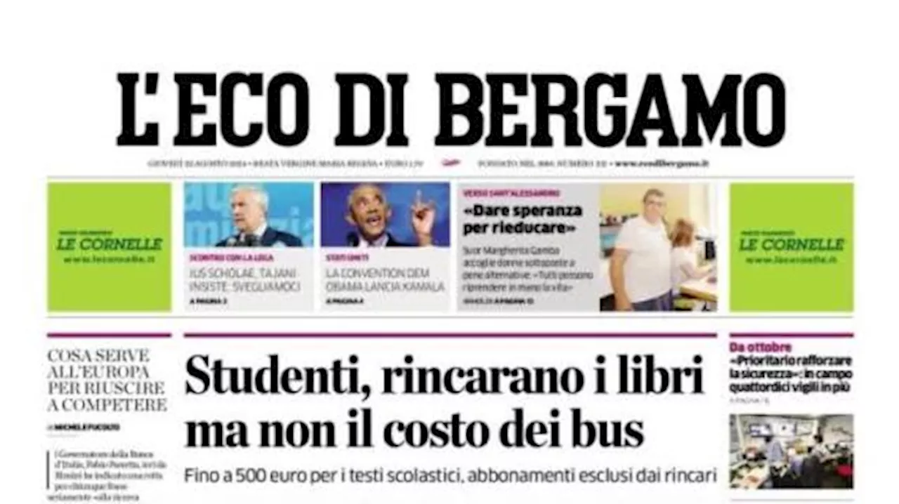 L'Eco di Bergamo sull'Atalanta: 'Nerazzurri su Becao, sirene inglesi per Lookman'