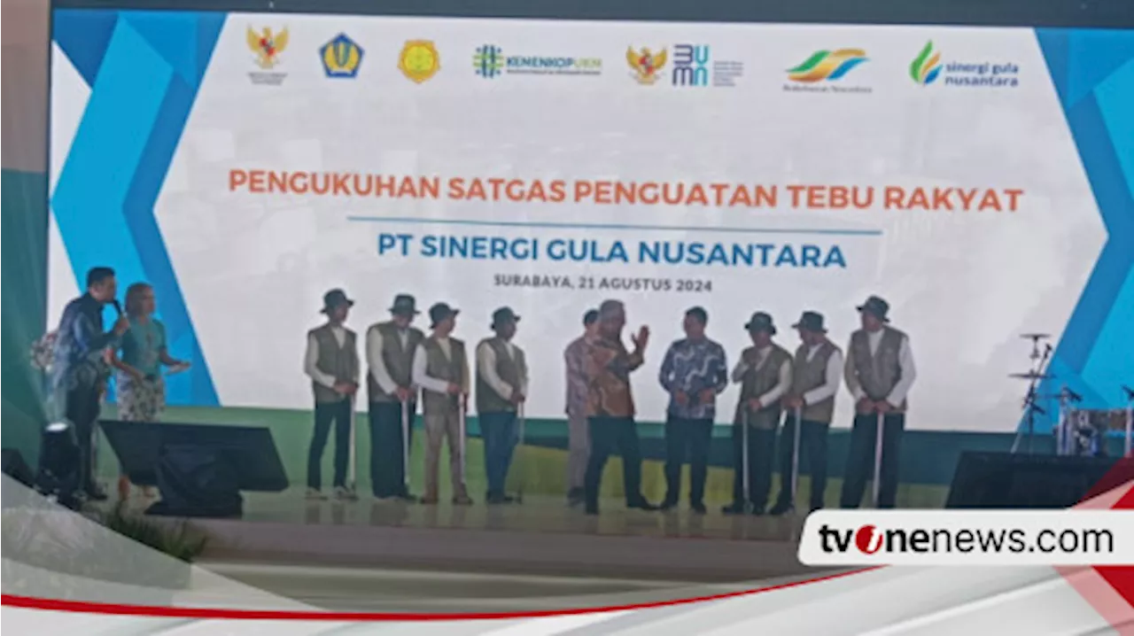 SGN Luncurkan Program Penguatan Tebu Rakyat dan Benahi Ekosistem Gula, Targetkan 8 Ton Per Hektar