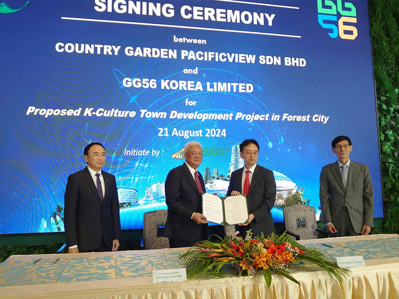 Forest City terima pelaburan RM4.73 bilion bina Bandar Budaya Korea