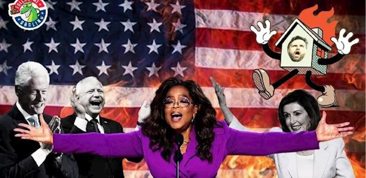 Oprah domina Convenção Democrata com discurso parecido ao de Clinton