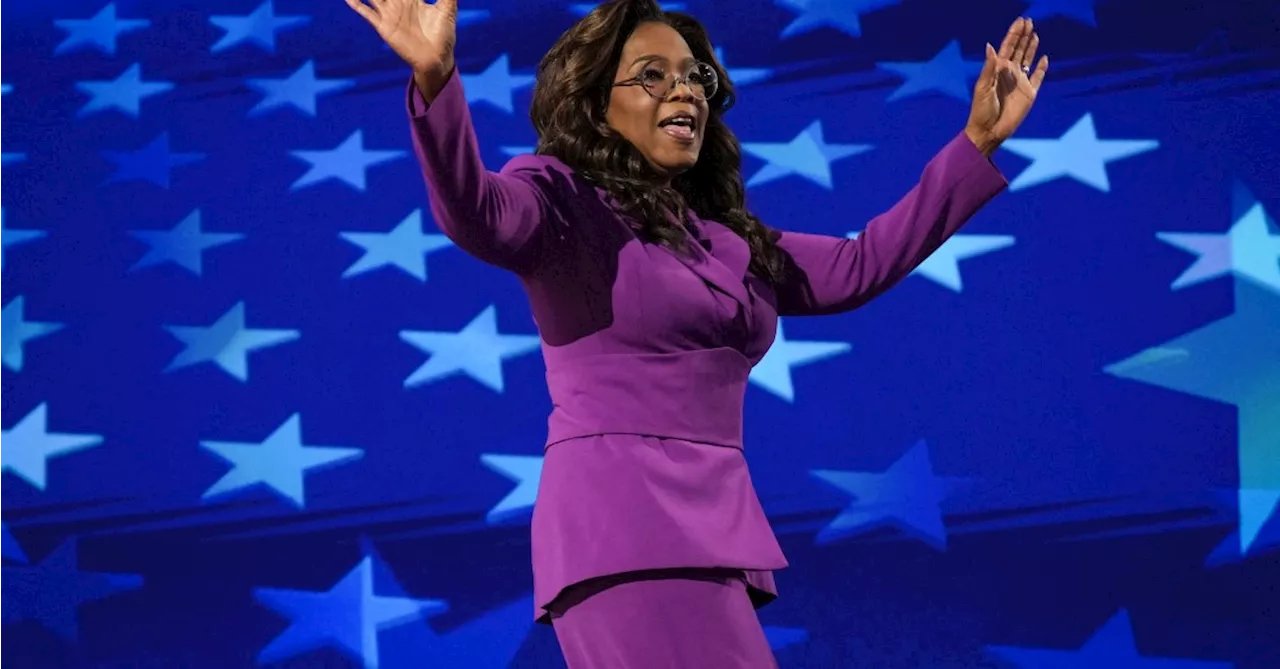 Como Oprah roubou o show em evento democrata que oficializa candidatura de Kamala