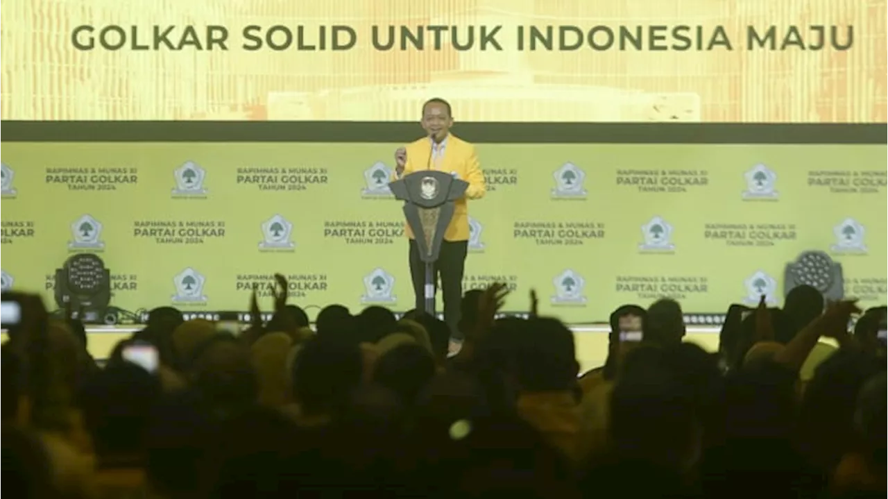 Hari Ini, Bahlil Umumkan Susunan Dewan Pembina hingga Sekjen Golkar