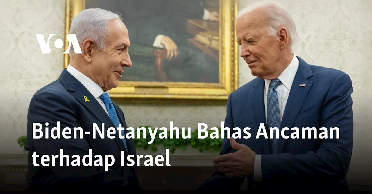 Biden-Netanyahu Bahas Ancaman terhadap Israel