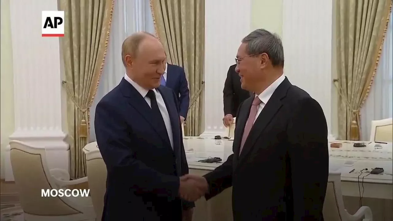 Putin meets Chinese Premier Li Qiang in Moscow