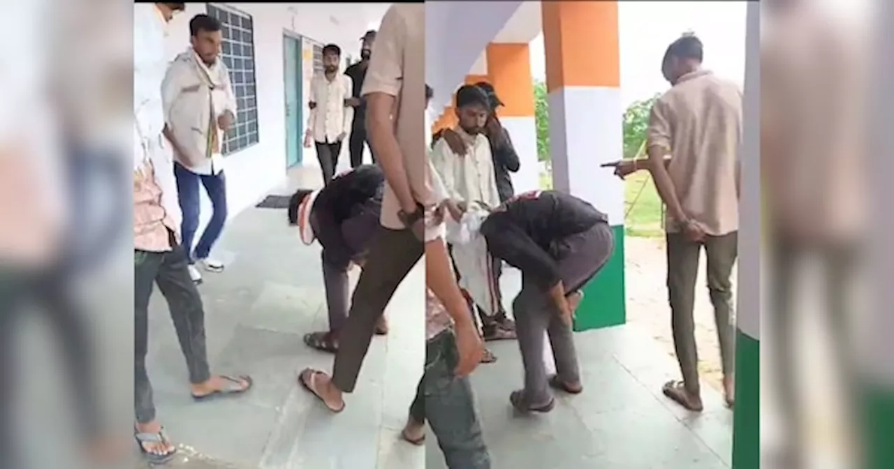 Sikar News: हर्ष गांव की सरपंच के बेटे को मुर्गा बनाकर मारपीट करने का Video वायरल