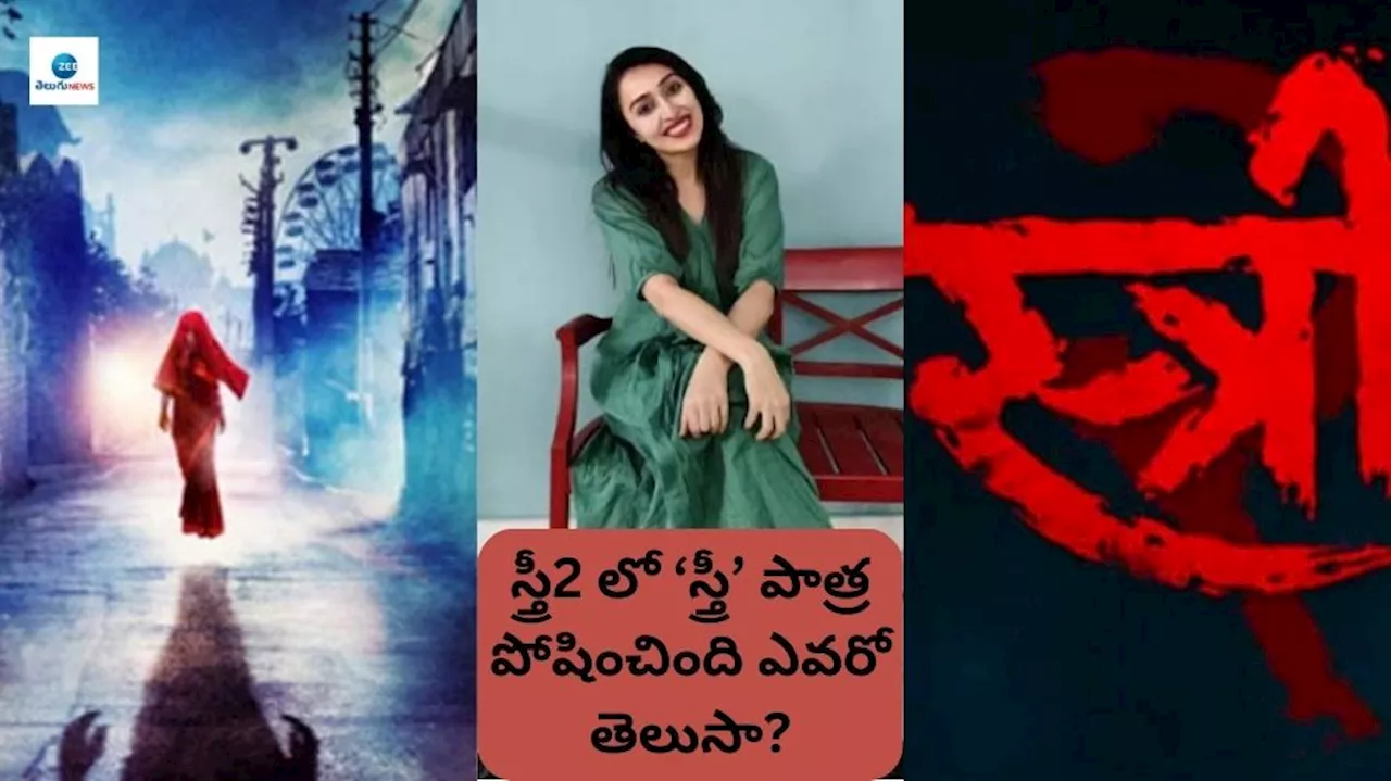 Stree 2 Movie: స్త్రీ 2 సినిమాలో స్త్రీ పాత్రలో నటించిన నటి ఎవరో తెలుసా?