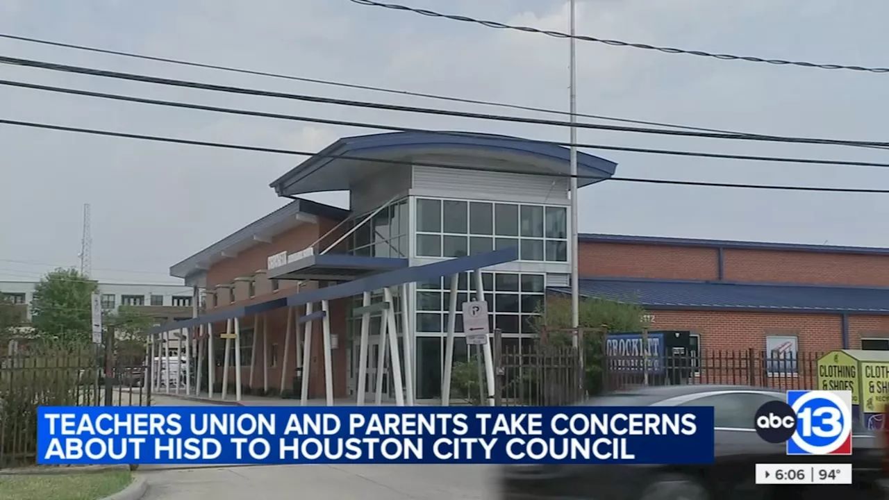 Houston council members 'shocked' at what they heard from the teachers' union regarding HISD