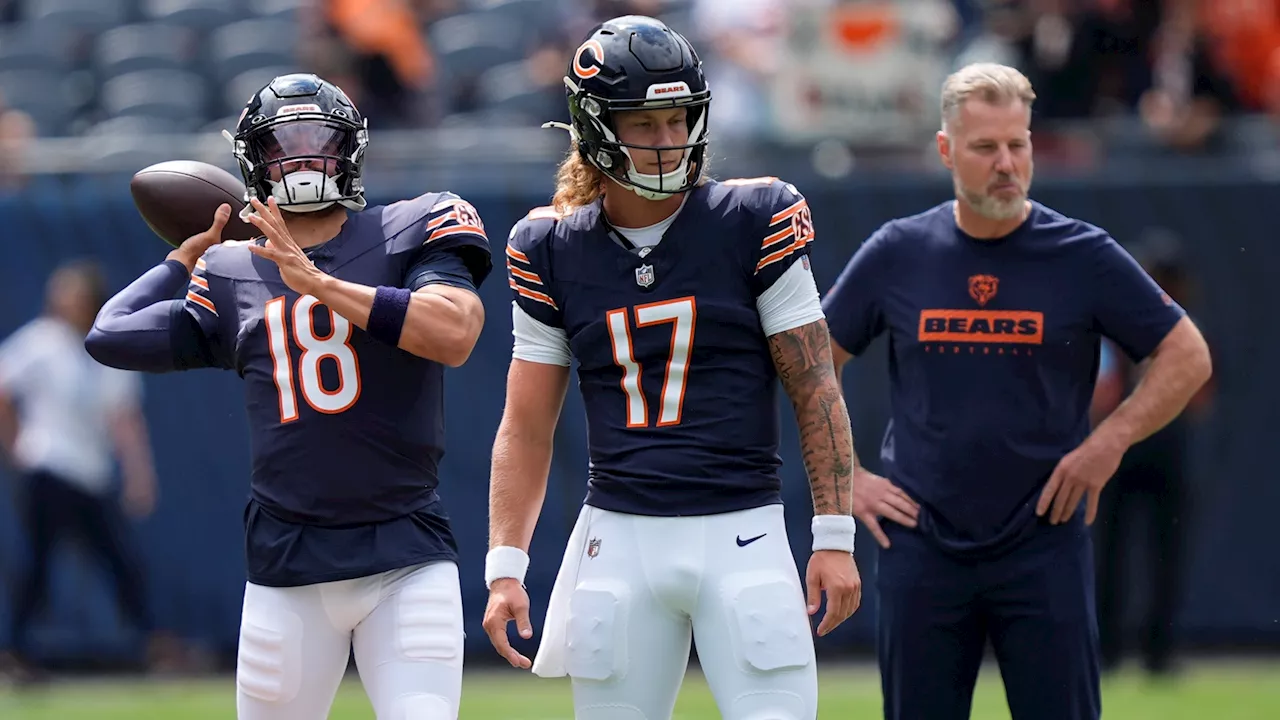 Backup QB Tyson Bagent to start in final Chicago Bears preseason game against Kansas City Chiefs