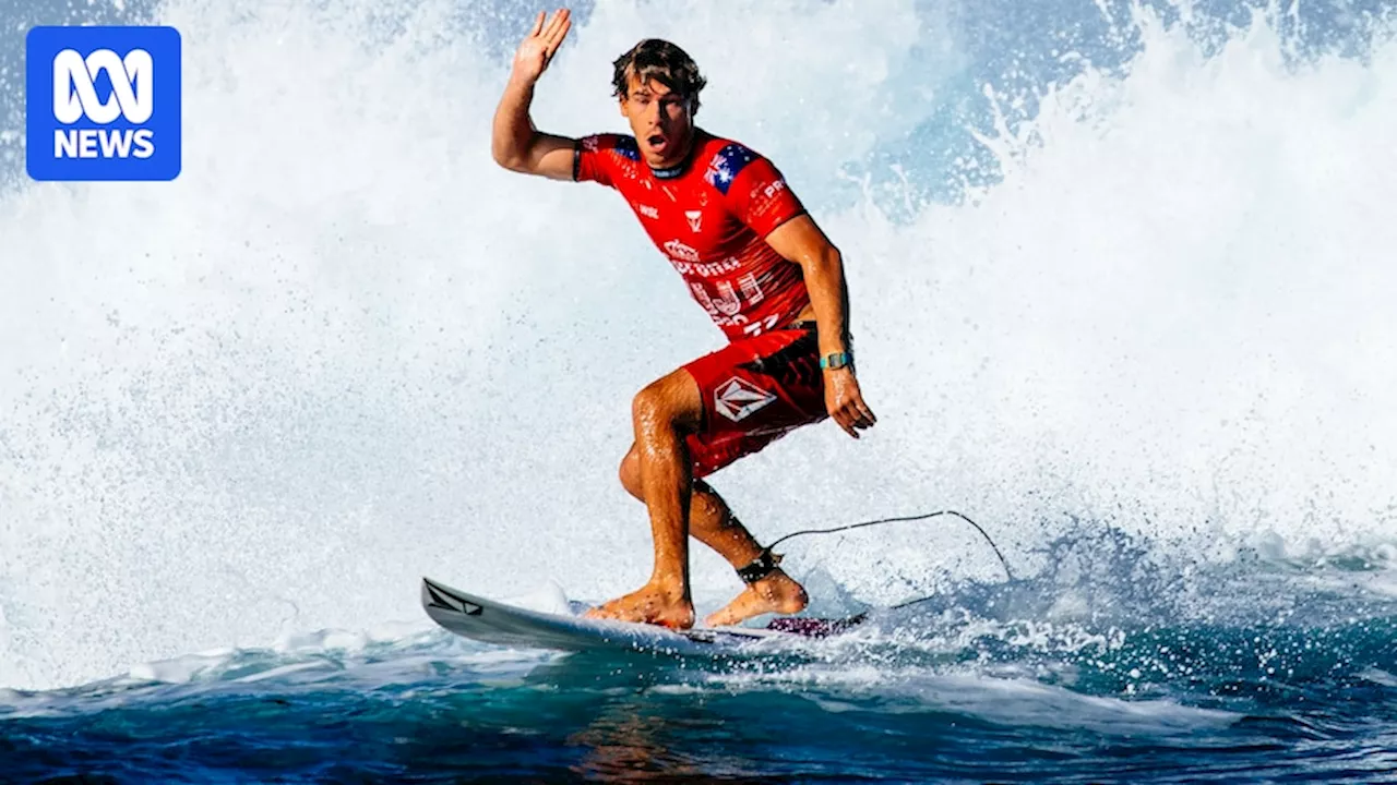 Australian Olympic silver medallist Jack Robinson cements berth in World Surf League Finals