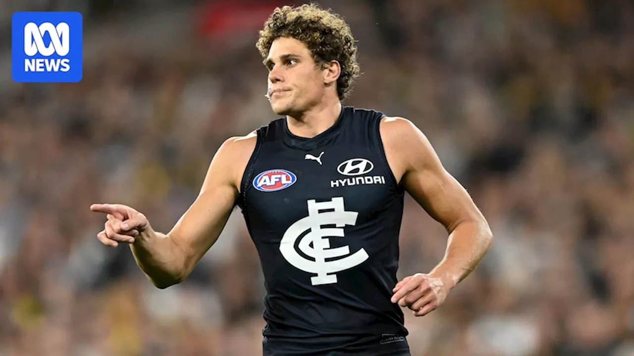 Blues star Charlie Curnow ruled out of crunch match against Saints as AFL finals hopes go on the line