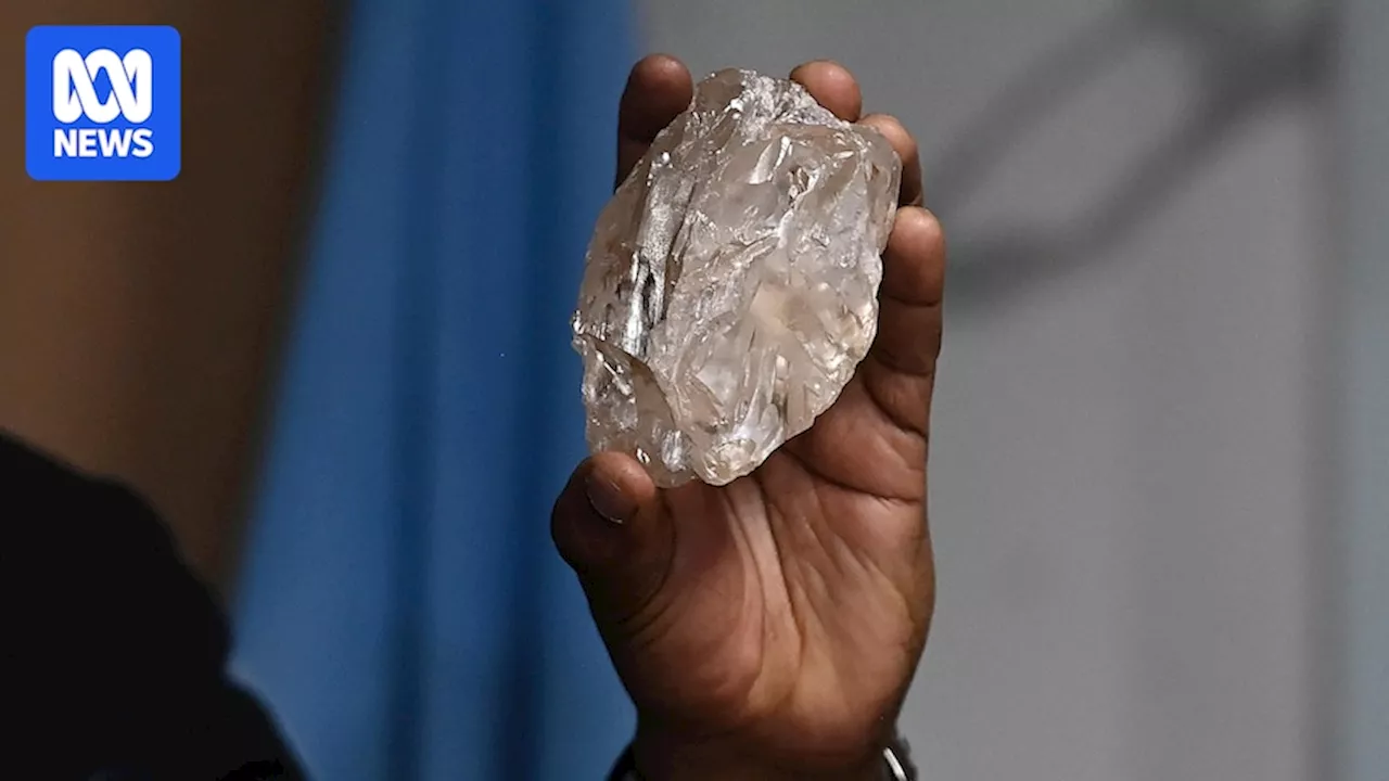 Botswanan mine yields 2,492-carat diamond said to be second largest ever found