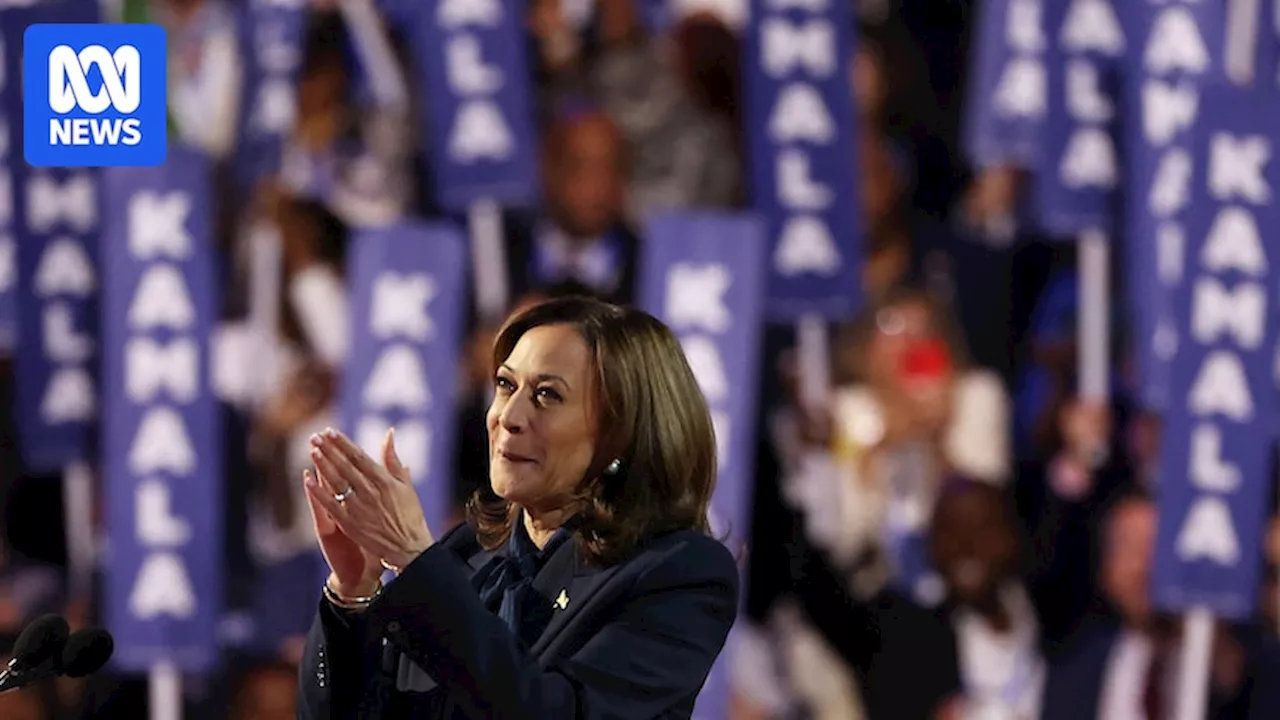 Kamala Harris formally accept her party's nomination on last day of Democratic National Convention — as it happened