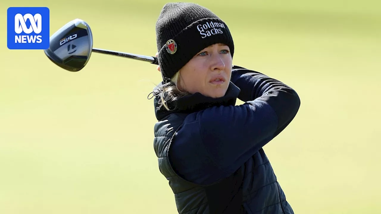 Nelly Korda claims Women's Open lead as Australians Hanah Green and Minjee Lee miss the cut