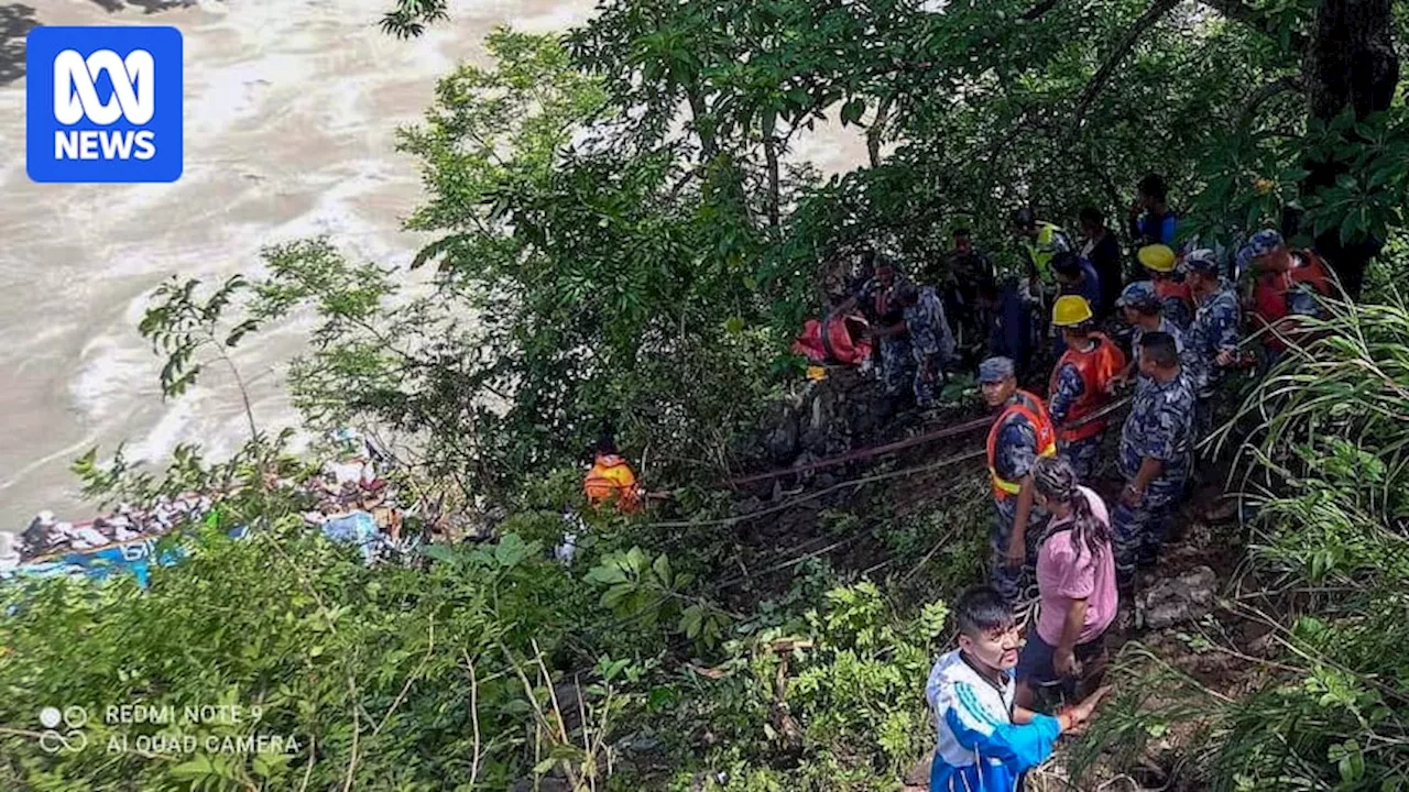 Nepal crash kills 27 people and injures 16 after bus carrying Indian tourists plunges into river