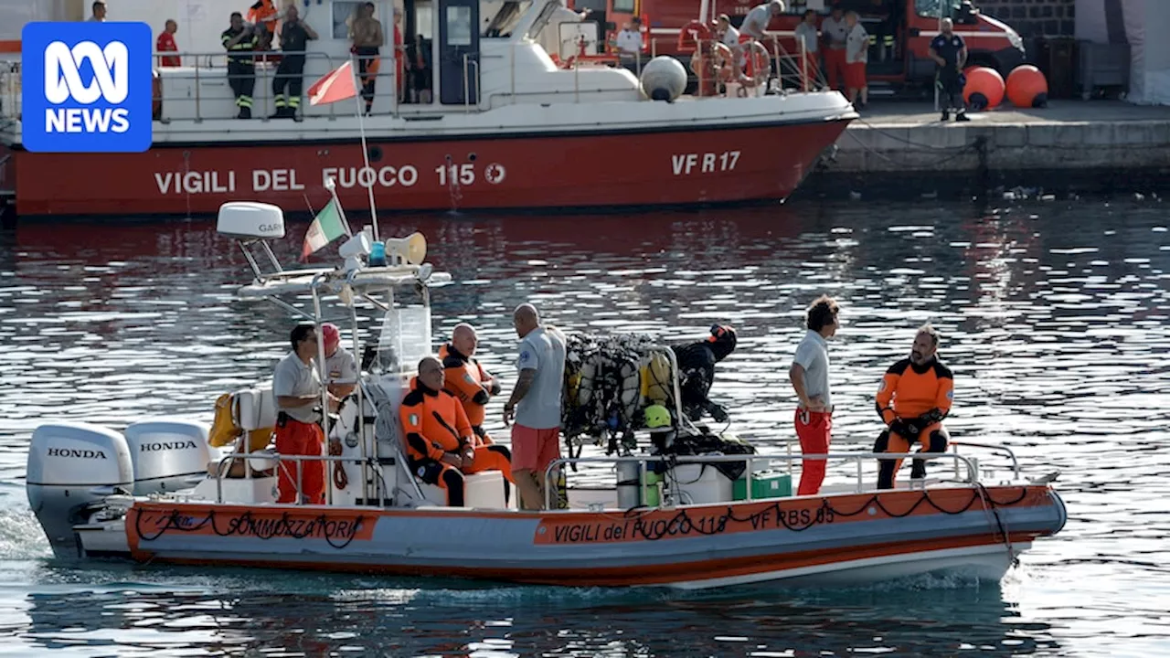 Search for body of British tech entrepreneur Mike Lynch's daughter resumes after Sicily shipwreck