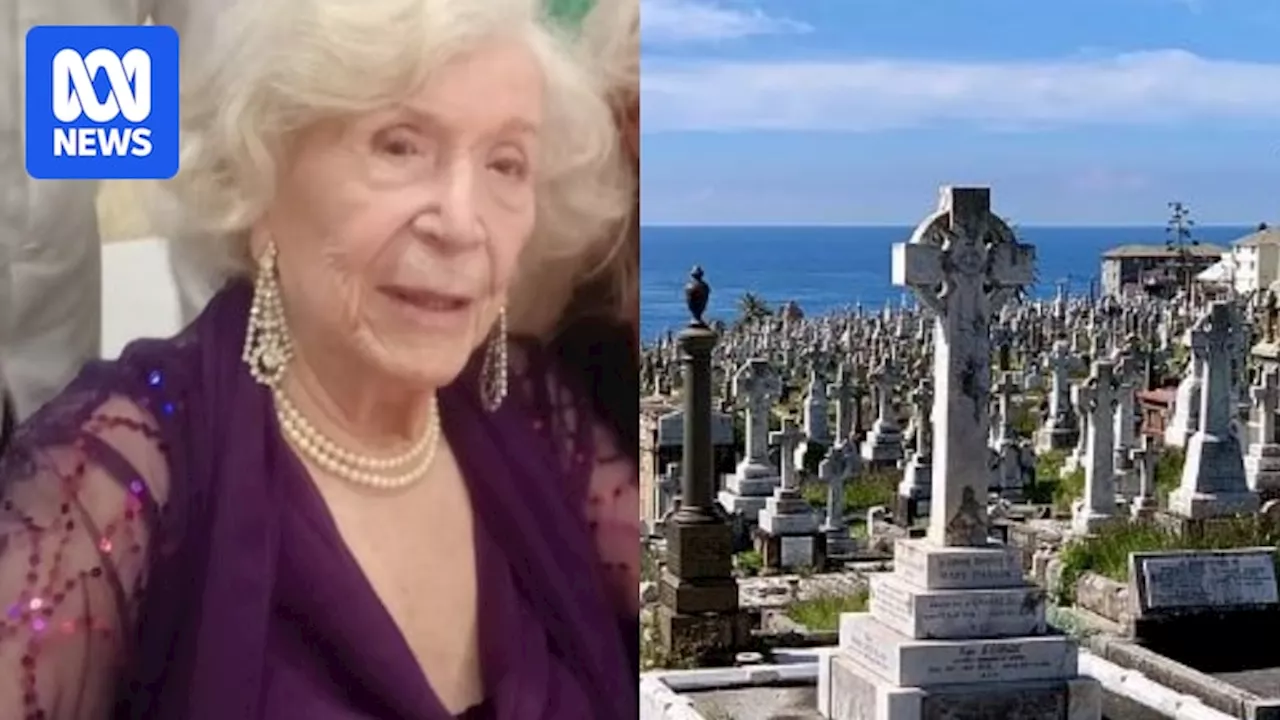 Sydney woman, 102, outlives Waverley Cemetery contract to use plot within 25 years