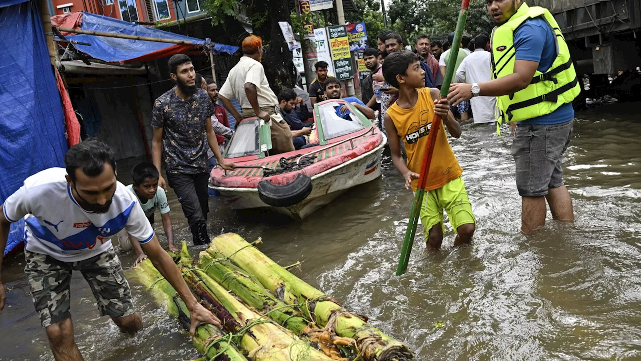 As more floods batter Bangladesh and India, death toll rises to 30