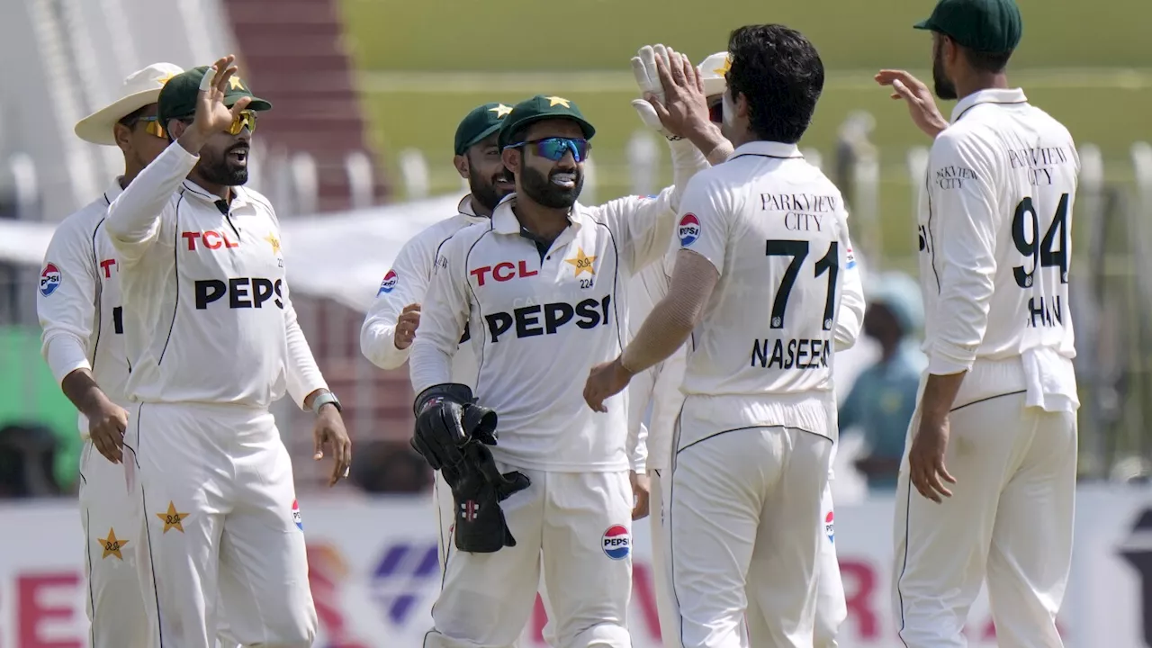 Bangladesh reaches 134-2 in 1st test and still trails Pakistan by 314 runs