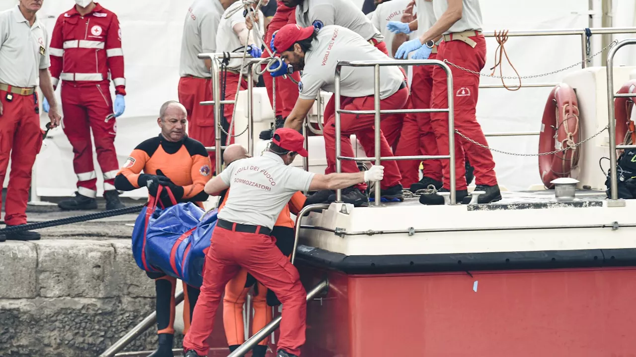 Last body from sunken superyacht has been found off Sicily, Italian Coast Guard says