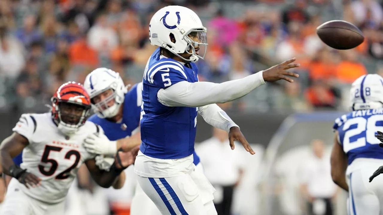 Richardson struggles with accuracy, consistency in Colts' 27-14 preseason win over Bengals