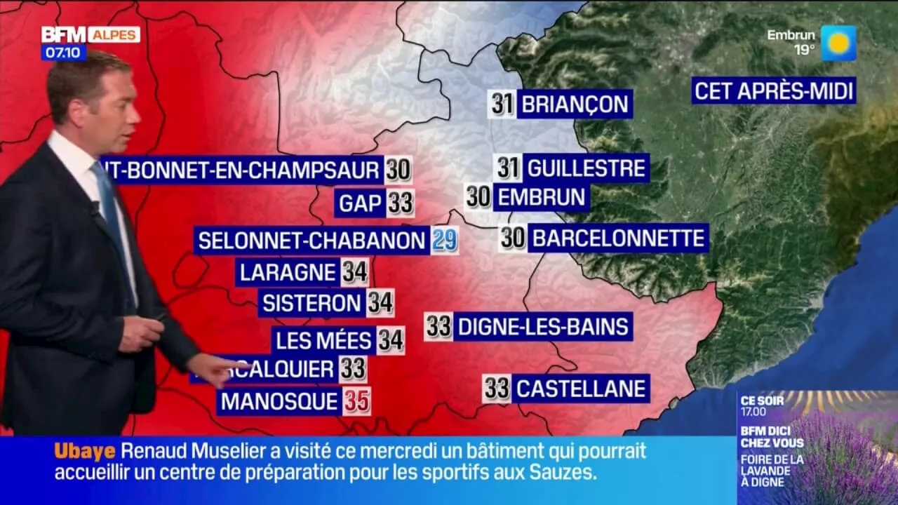 Météo Alpes du Sud: un ciel dégagé malgré des dégradations qui approchent dans les Alpes du Sud ce vendredi