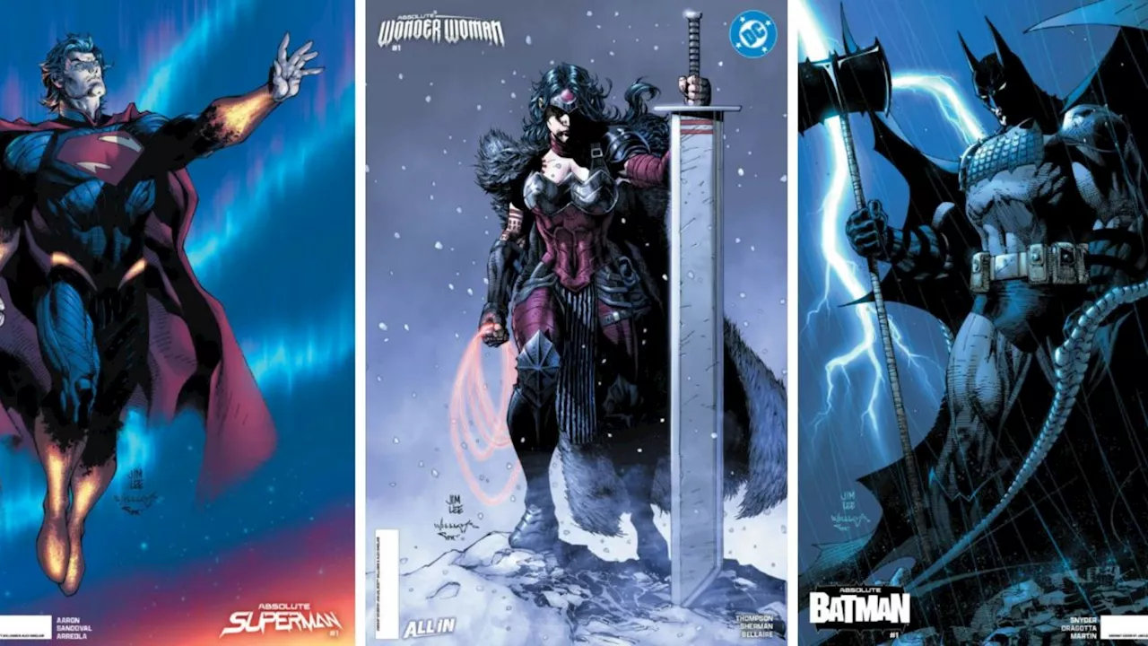 Jim Lee's Absolute Batman, Superman And Wonder Woman