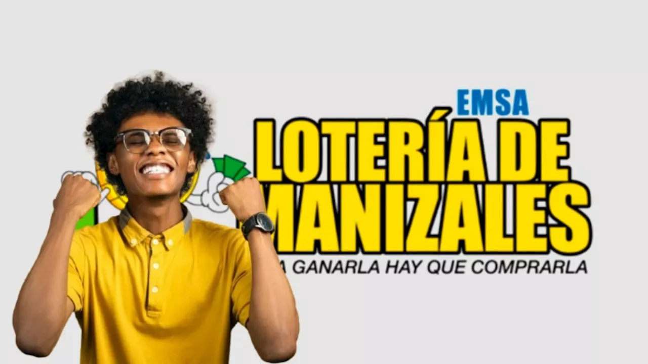 Lotería de Manizales: resultado del último sorteo hoy 21 de agosto de 2024