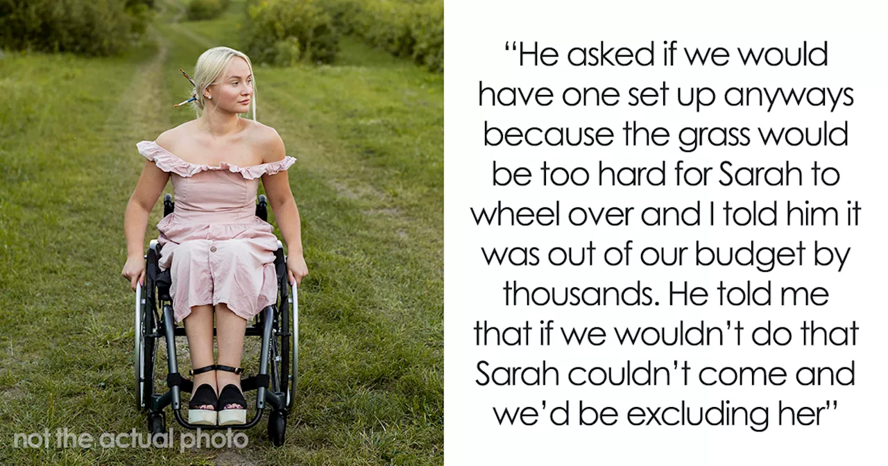 Bride's Brother Calls Her Ableist For Not Making Wedding Wheelchair-Accessible For His Fiancée