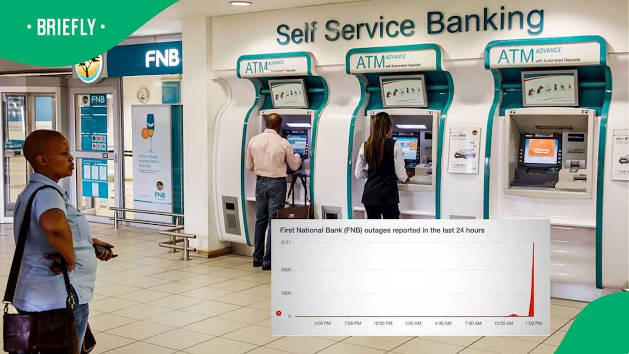 FNB ATM, Card Payments and Digital Banking Outages on Payday, SA Respond