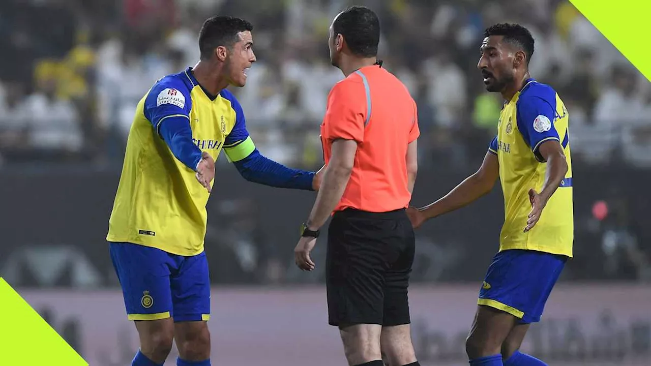 Ronaldo Spotted Arguing With Referee After Disallowed Goal in Saudi League: Video