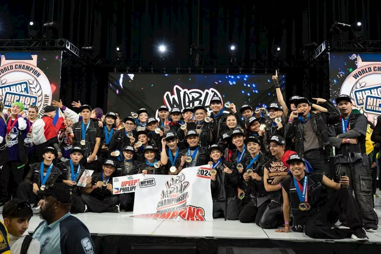 Upeepz brings home the Gold: Triumph at the World Hip-Hop Championships