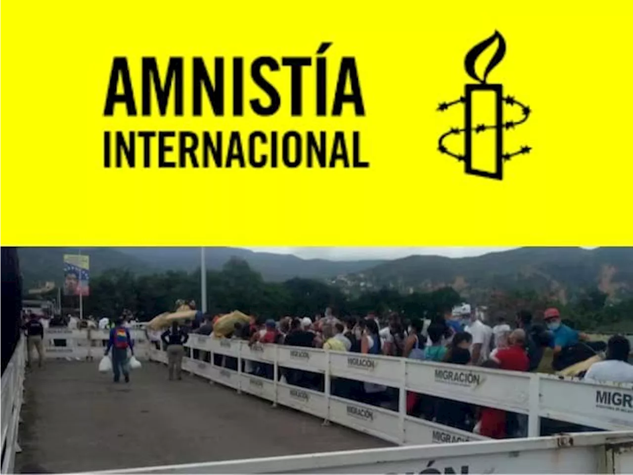 Amnistía Internacional pide tratar la migración venezolana con un foco de derechos humanos