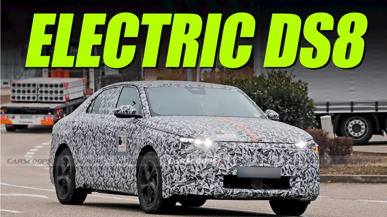 2025 DS8 Is France’s Latest Electric Sedan-Crossover Mashup