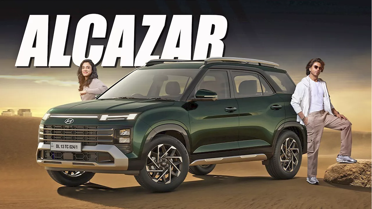 Hyundai Alcazar Facelift Debuts A Boxy Look For India’s 3-Row SUV