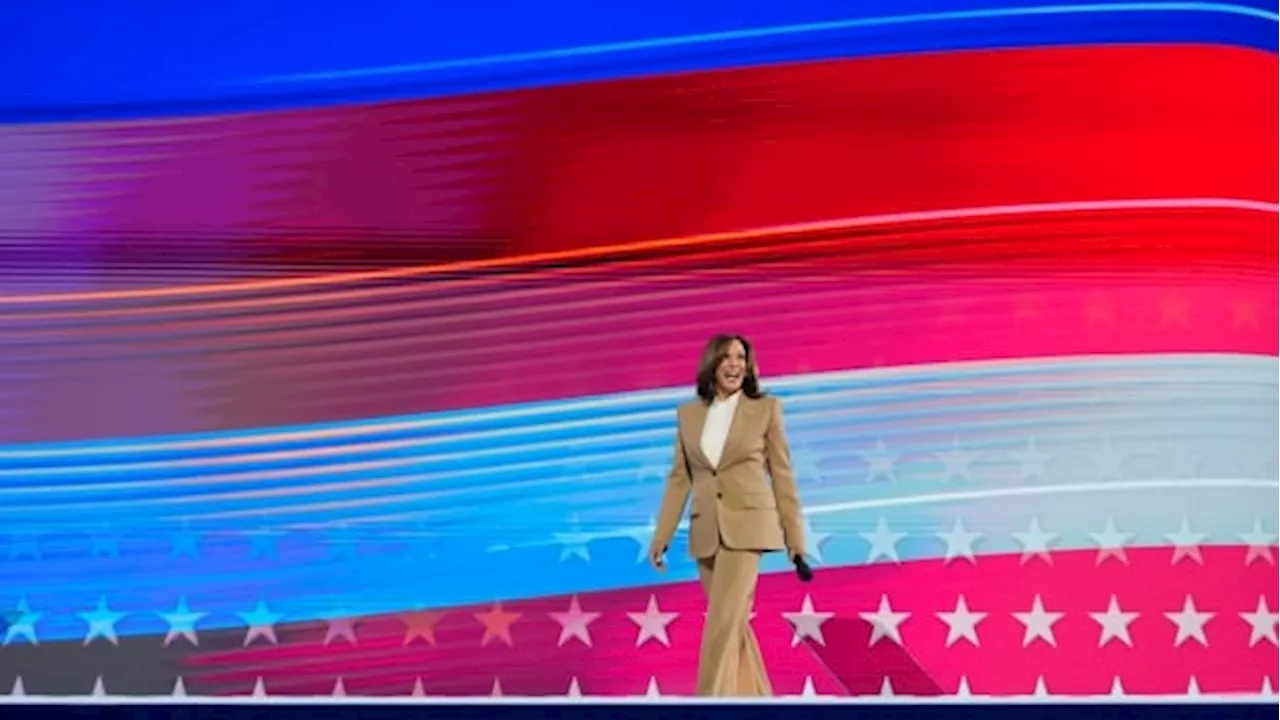 As a gender gap splits U.S. voters, Kamala Harris opts not to play the woman card