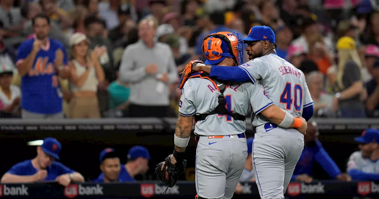 Mets beat Padres 8-3, Luis Severino outduels Dylan Cease in key 4-game series opener