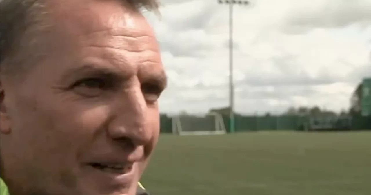 Brendan Rodgers jokes Celtic transfer exit links leave him with 5 a side team