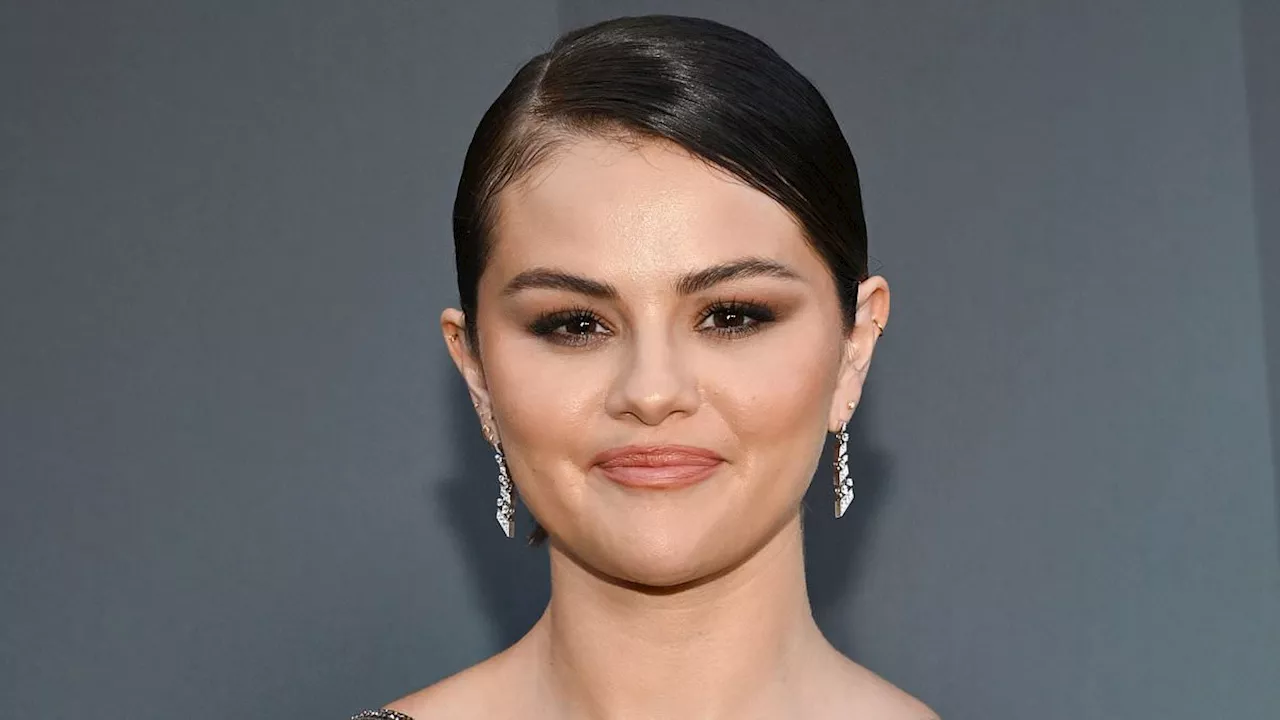 Selena Gomez stuns in LBD with Only Murders In The Building co-stars Martin Short, Steve Martin and...