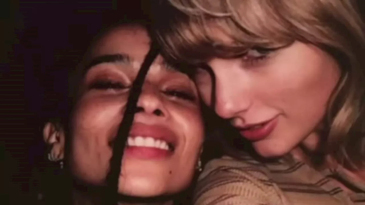 Taylor Swift supports BFFS Sabrina Carpenter and Zoe Kravitz on Instagram