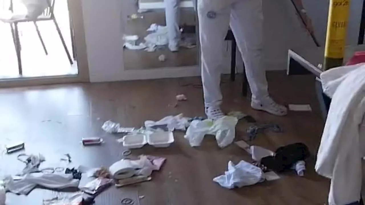 Spanish cleaners filmed cleaning up pigsty Ibiza hotel room