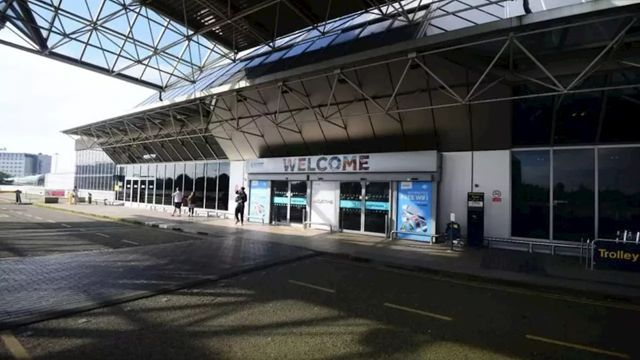 Three police officers are assaulted at Manchester Airport after they are set upon as they...