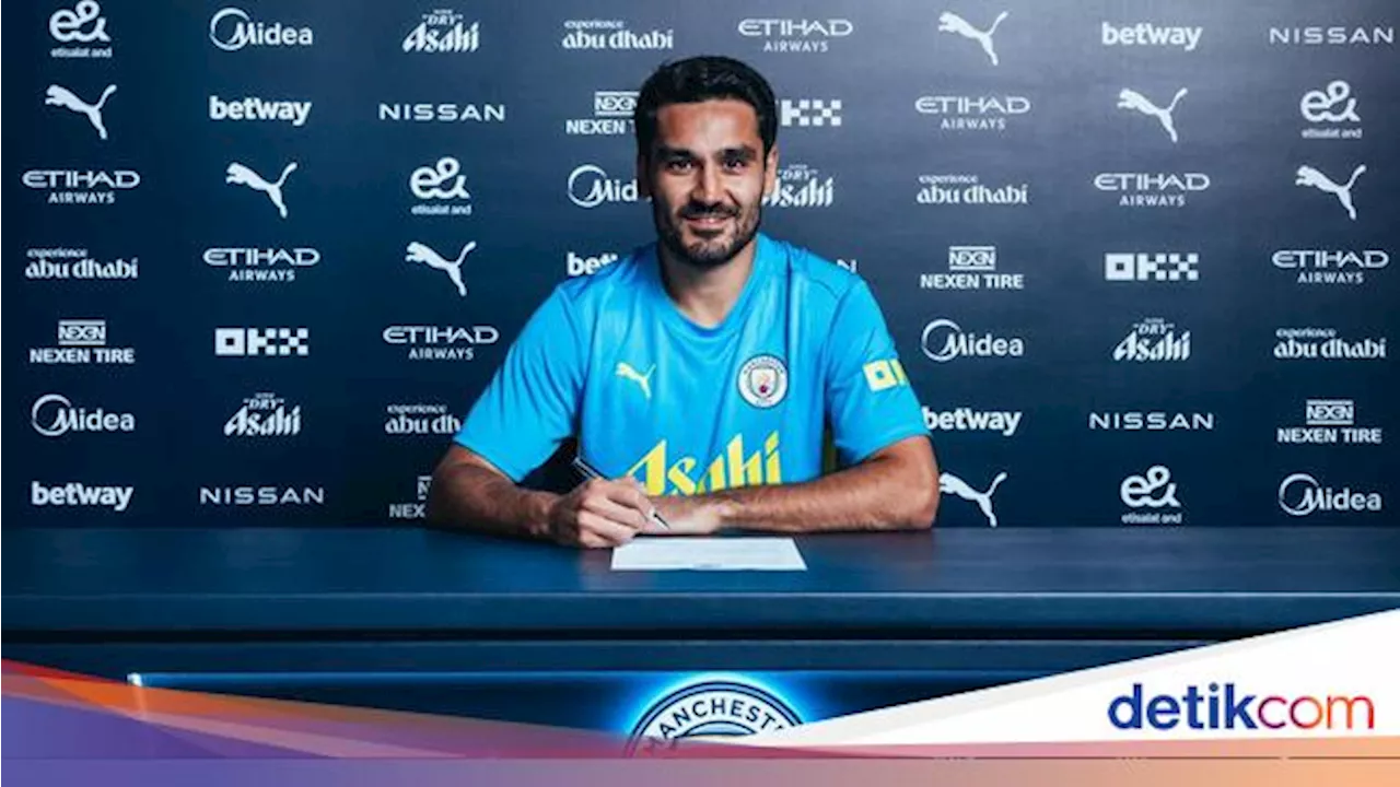 Guendogan Pilih Pakai Nomor 19 di Man City, Alasannya...