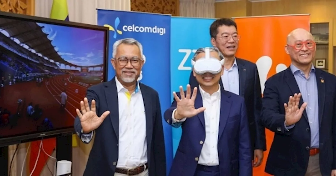 CelcomDigi, U Mobile and ZTE deploy 360° cameras with remote virtual reality broadcast at SUKMA 2024