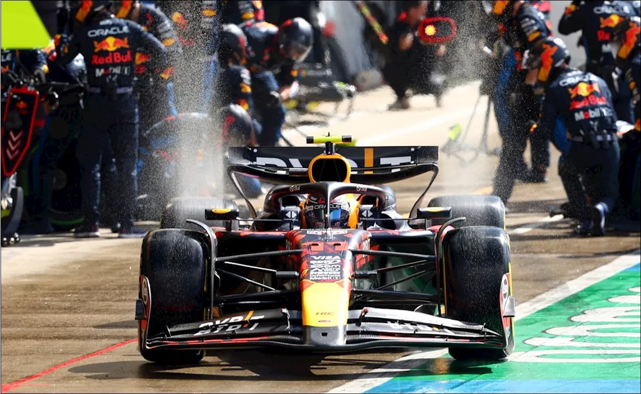 Checo Pérez y Max Verstappen, incómodos en las pruebas libres del Gran Premio de Países Bajos