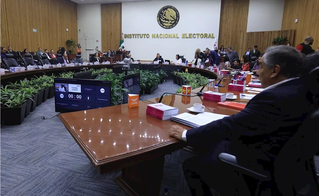 Minuto a minuto de la repartición en el INE de pluris para Senado y Diputados