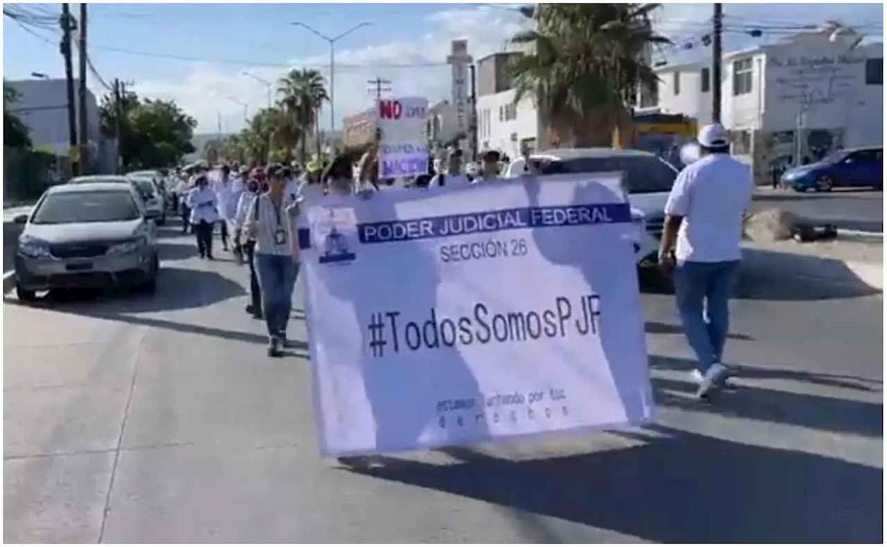 'Reforma Judicial nos salpica a todos los justiciables': Siguen protestas contra reforma judicial en los estados