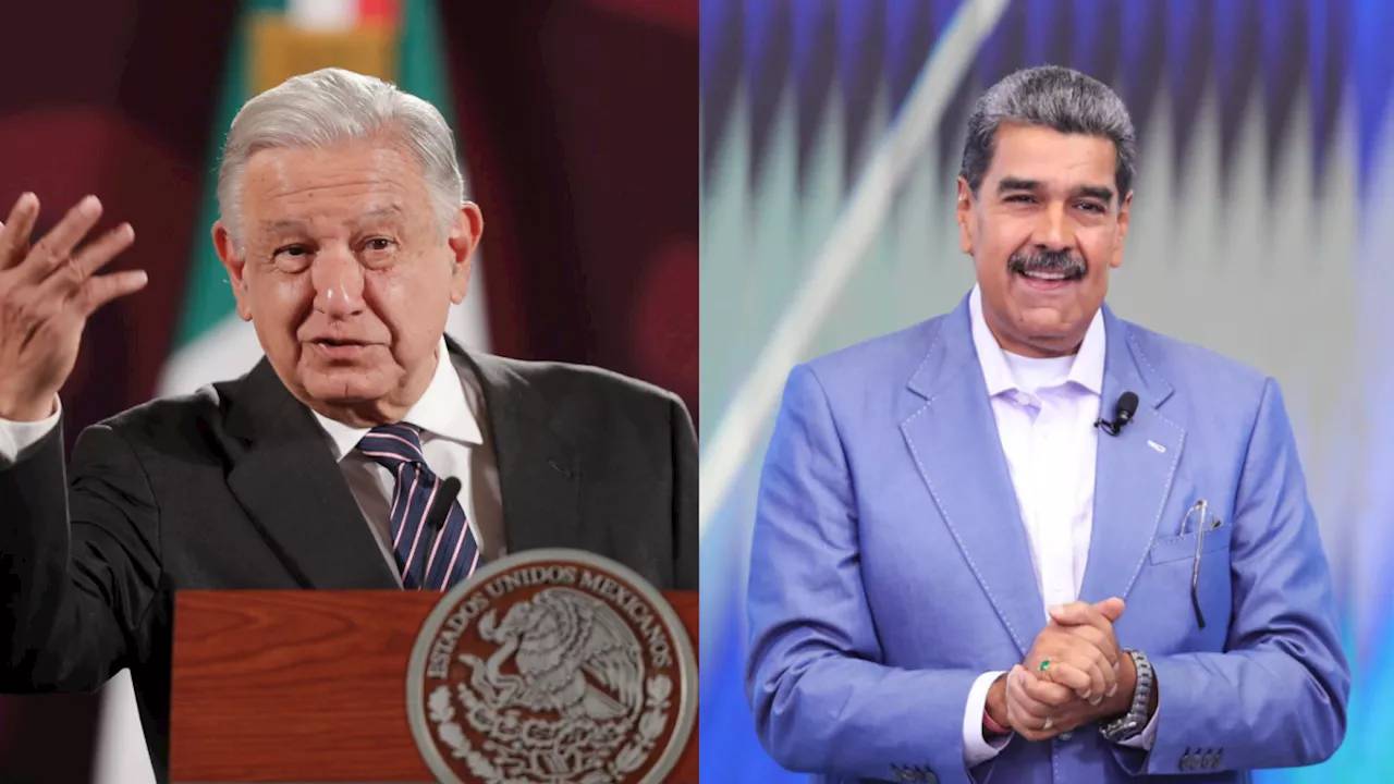 López Obrador siguen sin reconocer triunfo de Maduro y pide revelar las actas