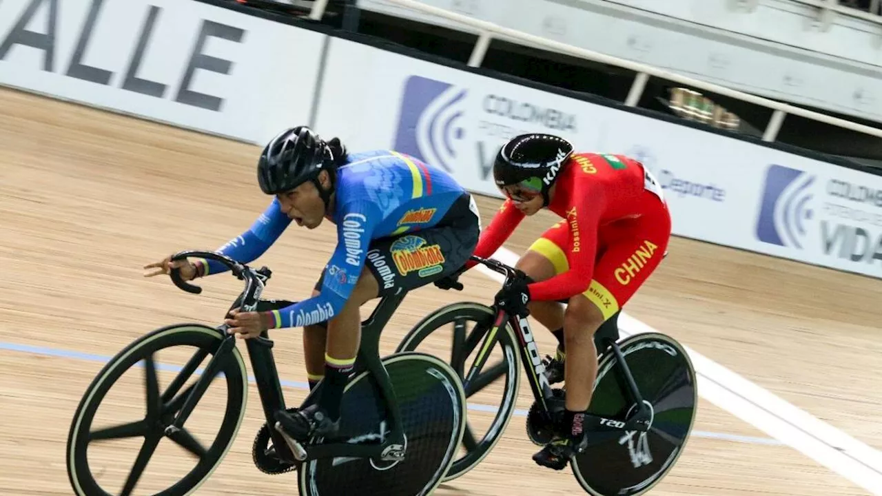 La ciclista colombiana Stefany Cuadrado es la nueva campeona mundial juvenil de la velocidad